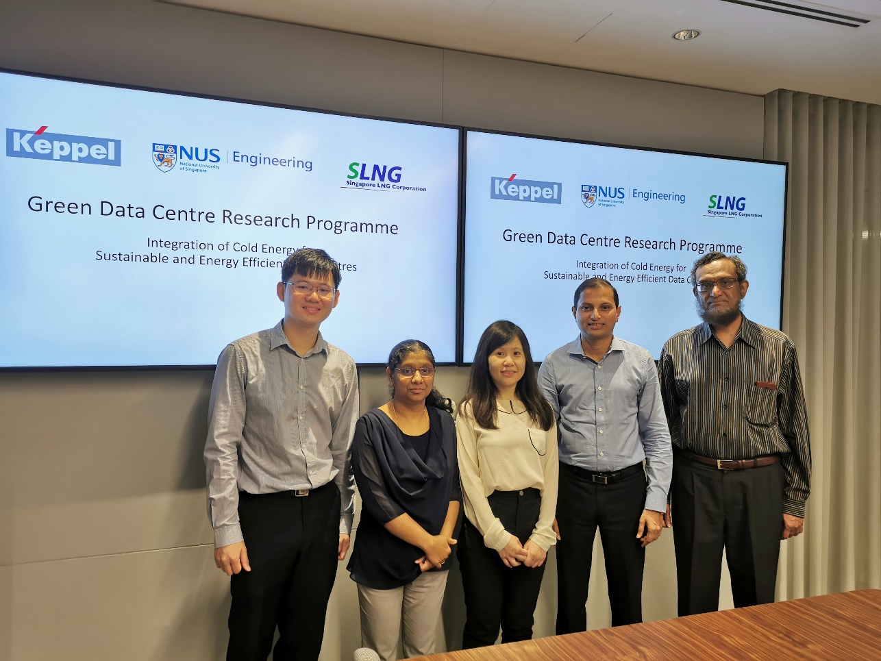 NUS, Keppel And SLNG Join Forces To Develop New Energy-Efficient Cooling Technology For Data Centres