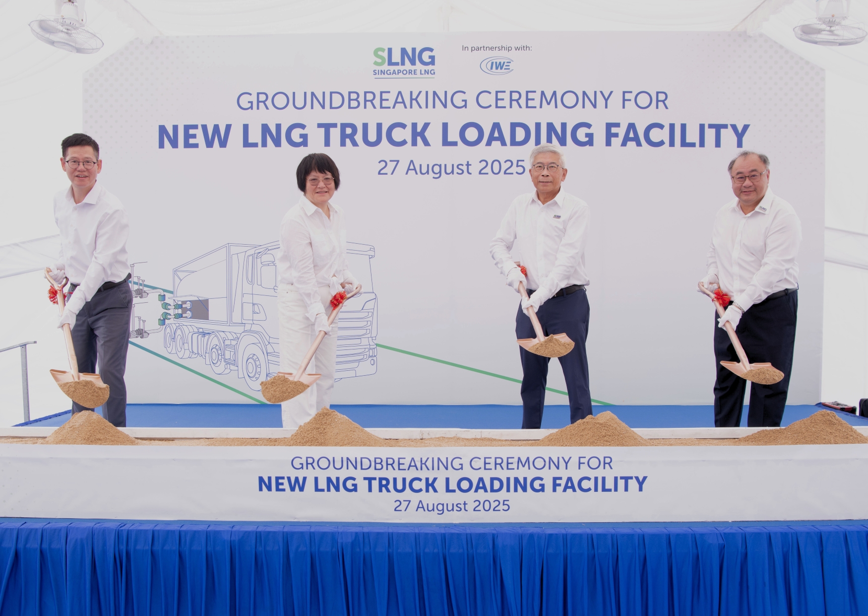 SLNG New LNG Truck Loading Facility Groundbreaking