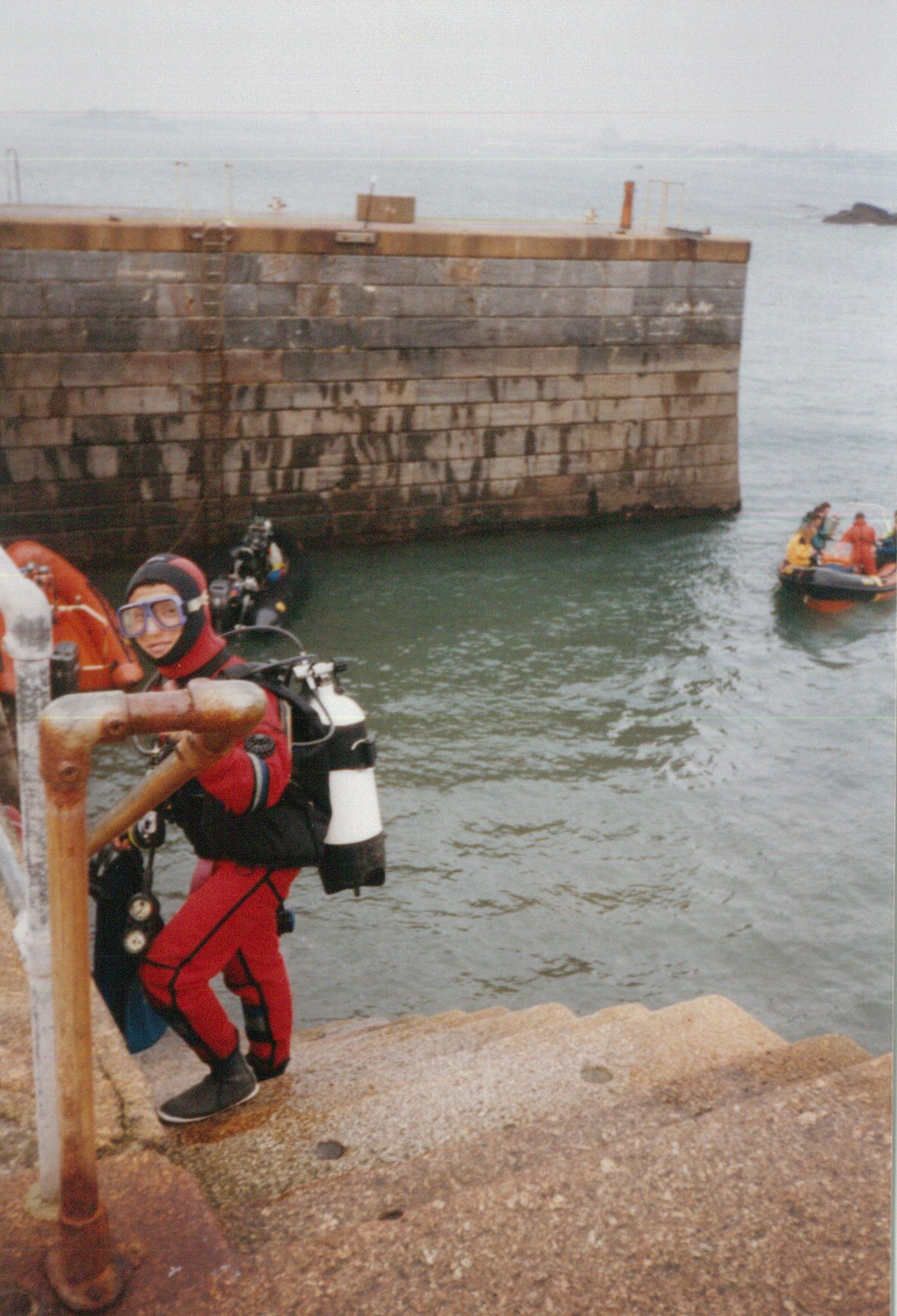 Adrian Ching Cold Water Scuba Diving