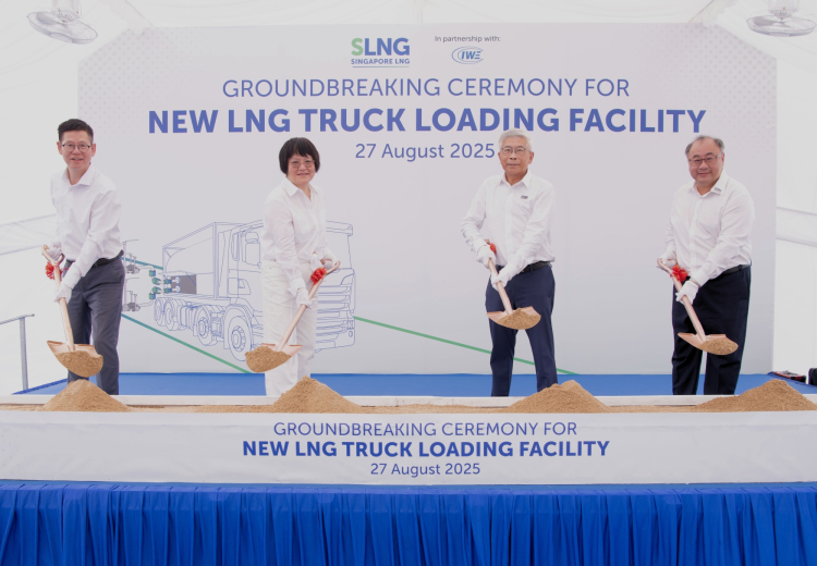SLNG New LNG Truck Loading Facility Groundbreaking